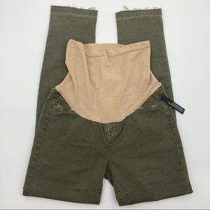 J Brand Skinny Leg Jungle Maternity Pants